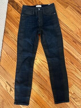Frame Le High Skinny Crop Semi-Waxed 25